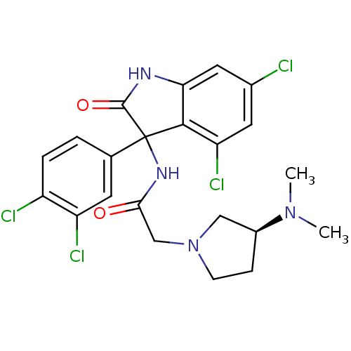 Chemical structure of BindingDB Monomer ID 50395764