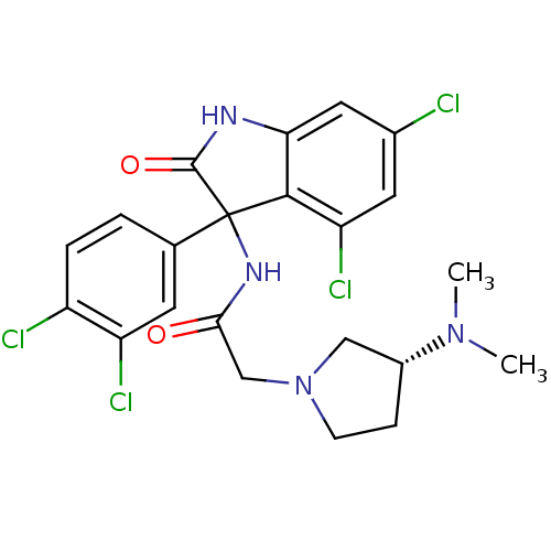 Chemical structure of BindingDB Monomer ID 50395765
