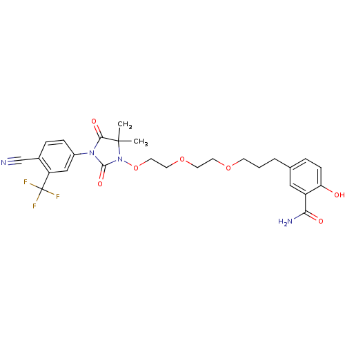 Chemical structure of BindingDB Monomer ID 50410196