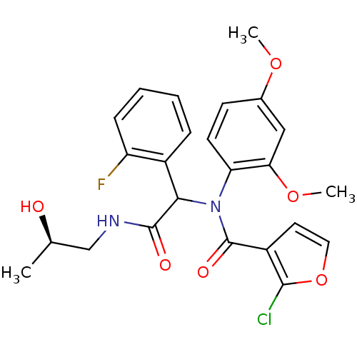 Chemical structure of BindingDB Monomer ID 50413250
