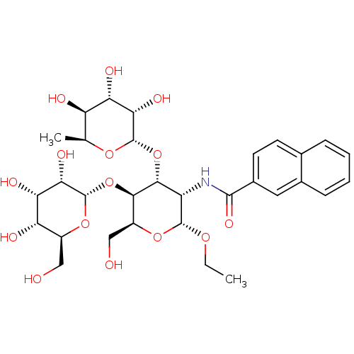 Chemical structure of BindingDB Monomer ID 50421380