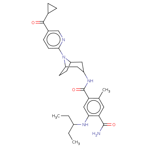 Chemical structure of BindingDB Monomer ID 50486036