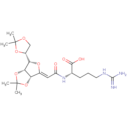 Chemical structure of BindingDB Monomer ID 50534021
