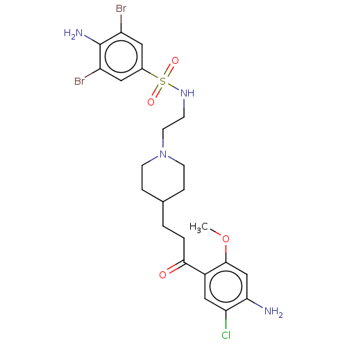 Chemical structure of BindingDB Monomer ID 50558235