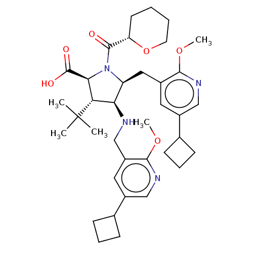 Chemical structure of BindingDB Monomer ID 50592371