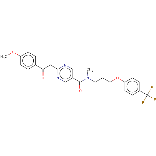 Chemical structure of BindingDB Monomer ID 50592619