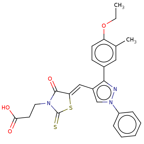 Chemical structure of BindingDB Monomer ID 50592843