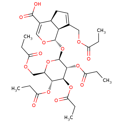 Chemical structure of BindingDB Monomer ID 50593861
