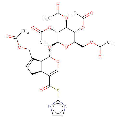 Chemical structure of BindingDB Monomer ID 50593876