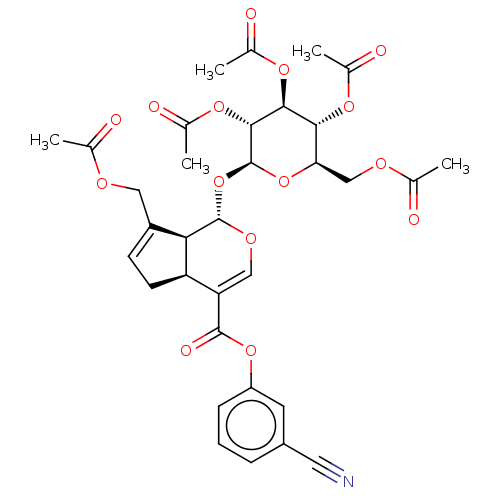 Chemical structure of BindingDB Monomer ID 50593879