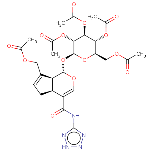Chemical structure of BindingDB Monomer ID 50593894