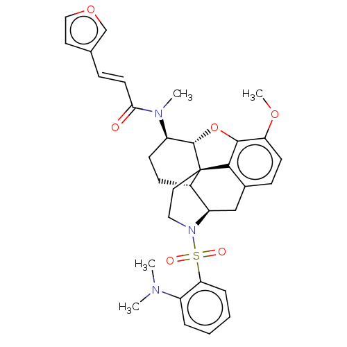 Chemical structure of BindingDB Monomer ID 50596399