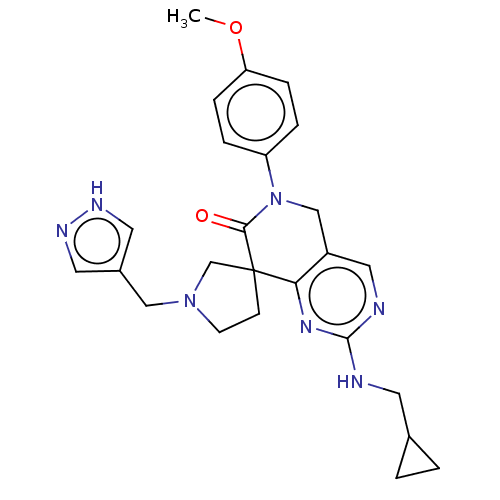 Chemical structure of BindingDB Monomer ID 50604343