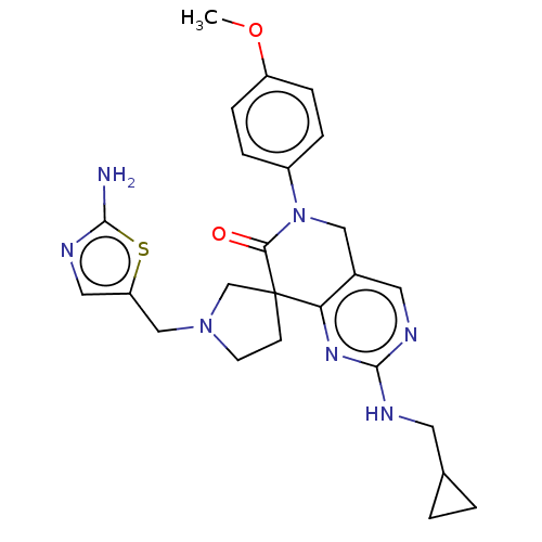 Chemical structure of BindingDB Monomer ID 50604344