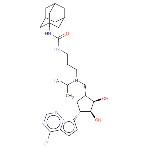 Chemical structure of BindingDB Monomer ID 50604421