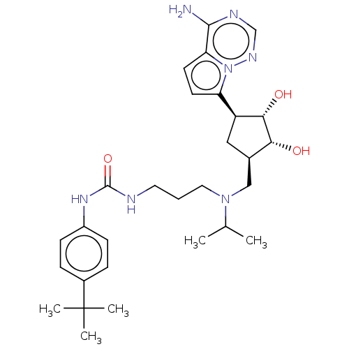 Chemical structure of BindingDB Monomer ID 50604424