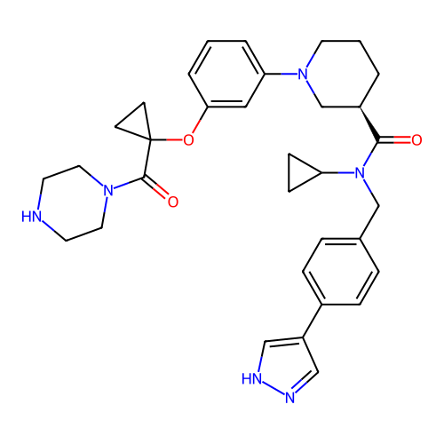 Chemical structure of BindingDB Monomer ID 50605962