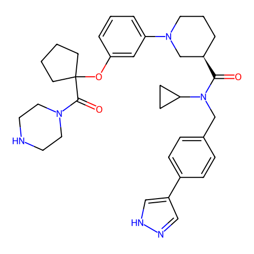 Chemical structure of BindingDB Monomer ID 50605963