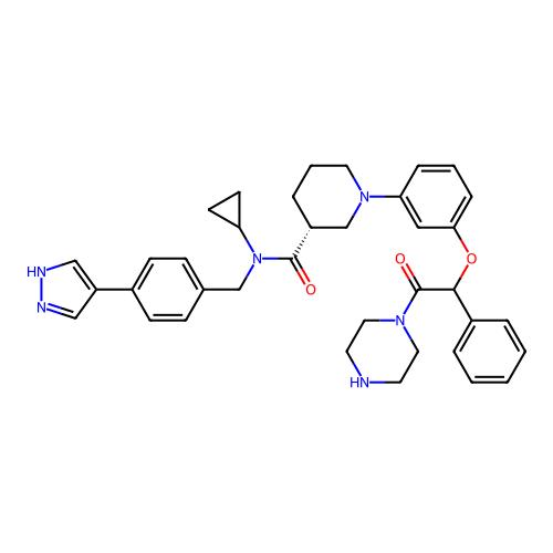 Chemical structure of BindingDB Monomer ID 50605964