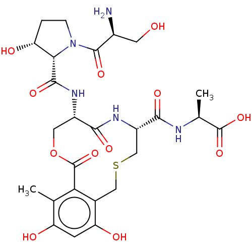 Chemical structure of BindingDB Monomer ID 50613607