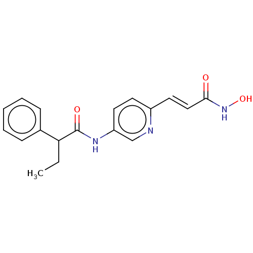 Chemical structure of BindingDB Monomer ID 50625239