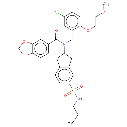 Chemical structure of BindingDB Monomer ID 50631239