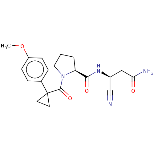 Chemical structure of BindingDB Monomer ID 50631574