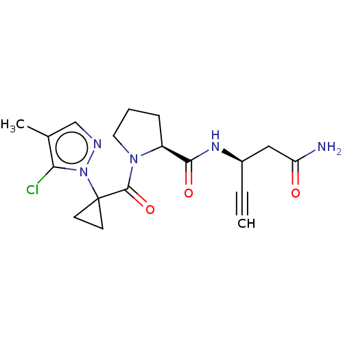 Chemical structure of BindingDB Monomer ID 50631609