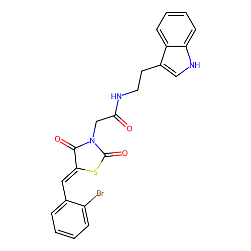 Chemical structure of BindingDB Monomer ID 50640332