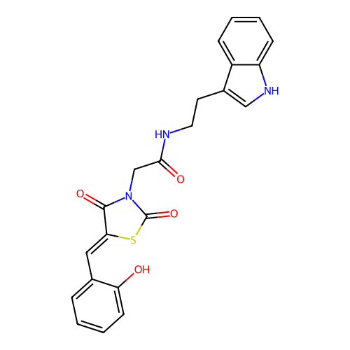 Chemical structure of BindingDB Monomer ID 50640341