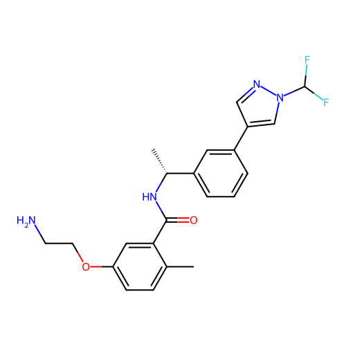 Chemical structure of BindingDB Monomer ID 50640484