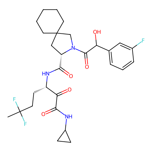 Chemical structure of BindingDB Monomer ID 50640993