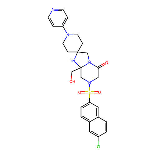 Chemical structure of BindingDB Monomer ID 50650750