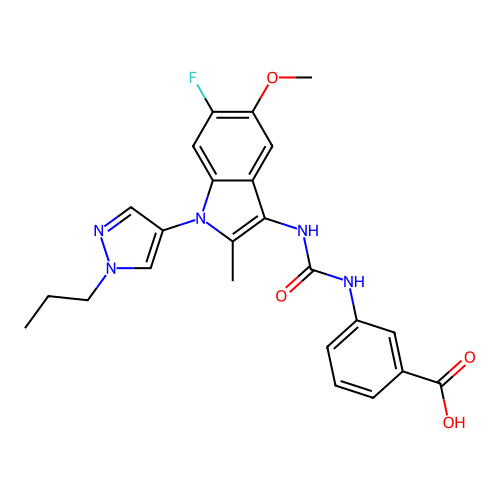 Chemical structure of BindingDB Monomer ID 50661768