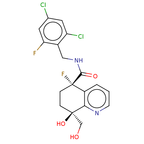 Chemical structure of BindingDB Monomer ID 510450