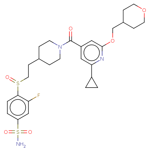 Chemical structure of BindingDB Monomer ID 511572
