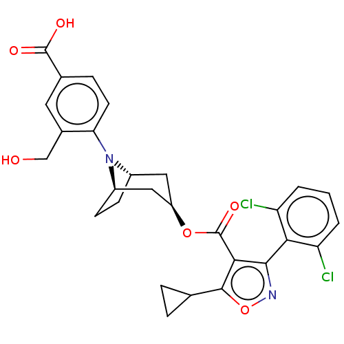 Chemical structure of BindingDB Monomer ID 513494