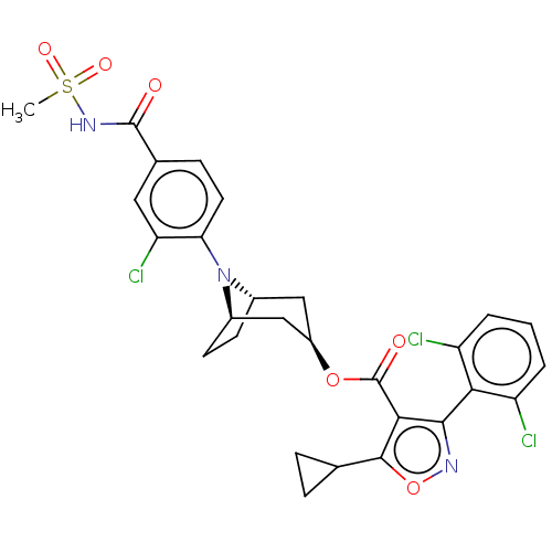 Chemical structure of BindingDB Monomer ID 513505
