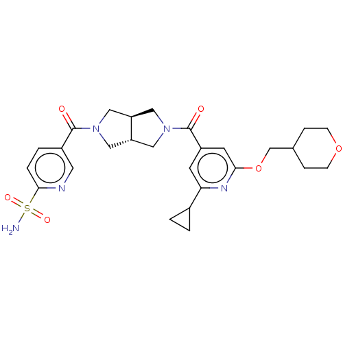 Chemical structure of BindingDB Monomer ID 515106
