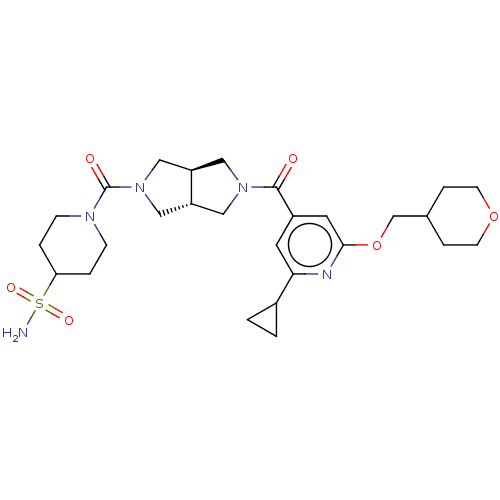 Chemical structure of BindingDB Monomer ID 515150