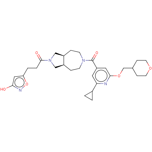 Chemical structure of BindingDB Monomer ID 515166