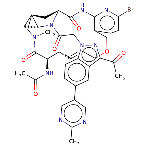 Chemical structure of BindingDB Monomer ID 516686