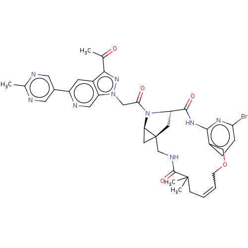 Chemical structure of BindingDB Monomer ID 516704