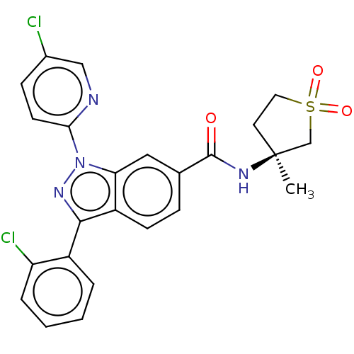 Chemical structure of BindingDB Monomer ID 517374
