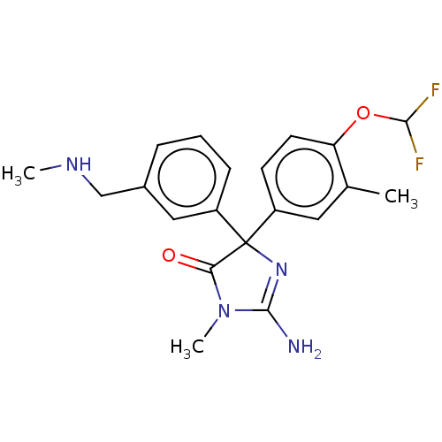 Chemical structure of BindingDB Monomer ID 519475
