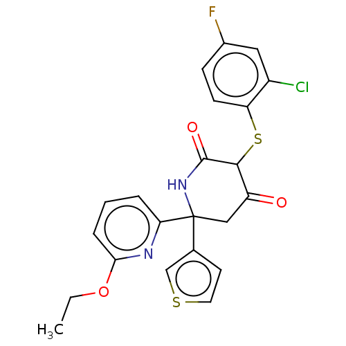 Chemical structure of BindingDB Monomer ID 519540