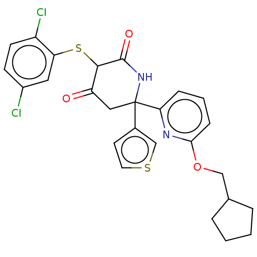 Chemical structure of BindingDB Monomer ID 519541