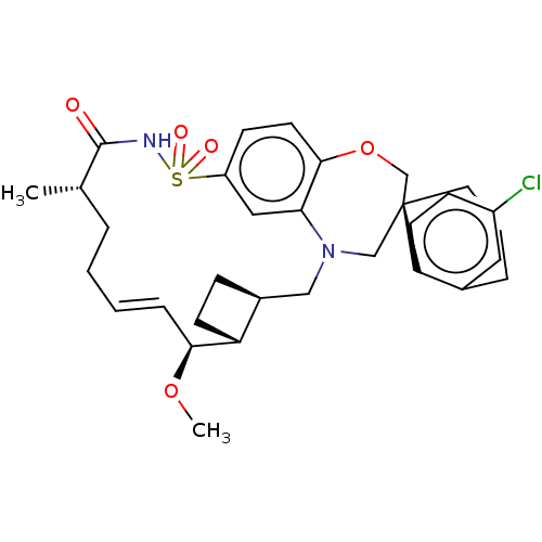 Chemical structure of BindingDB Monomer ID 520384