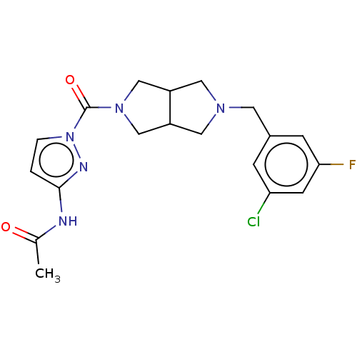 Chemical structure of BindingDB Monomer ID 521454