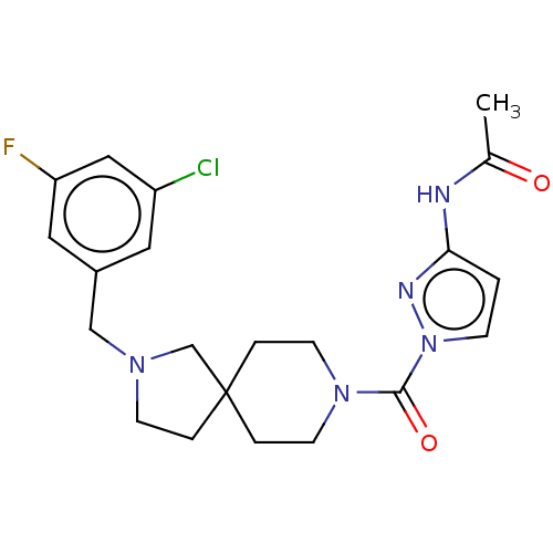 Chemical structure of BindingDB Monomer ID 521462